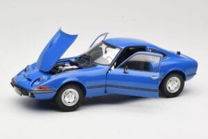 Opel GT/J Blå Minichamps 1:18 180049023 Metal — billede 2 af 8