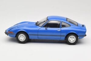 Opel GT/J Blå Minichamps 1:18 180049023 Metal — billede 4 af 8