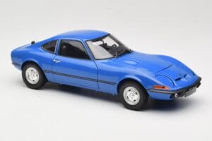 Opel GT/J Blå Minichamps 1:18 180049023 Metal — billede 6 af 8