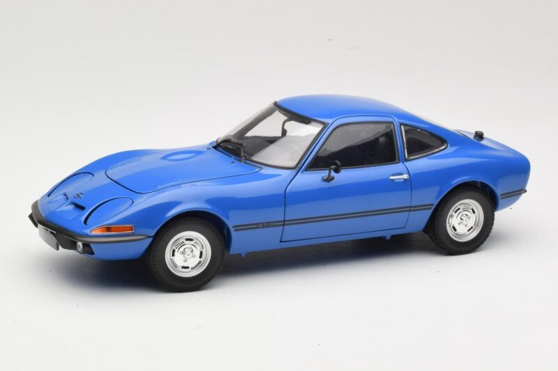 Opel GT/J Blå Minichamps 1:18 180049023 Metal