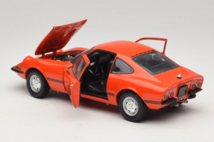 Opel GT/J Rød Minichamps 1:18 180049028 Metal — billede 5 af 8