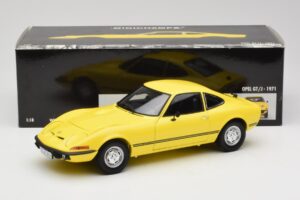 Opel GT/J Gul Minichamps 1:18 180049021 Metal — billede 8 af 8