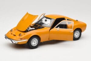Opel GT Okker Minichamps 1:18 180049031 Metal — billede 2 af 8