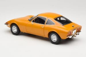 Opel GT Okker Minichamps 1:18 180049031 Metal — billede 7 af 8