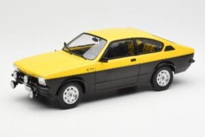 Opel Kadett C GT/E Sort Gul MCG 1:18 MCG18190 Metal