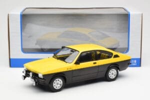 Opel Kadett C GT/E Sort Gul MCG 1:18 MCG18190 Metal — billede 6 af 6