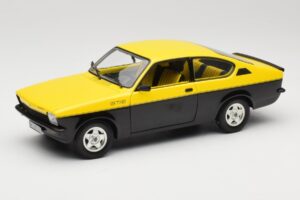 Opel Kadett C GT/E Gul & Sort Minichamps 1:18 180045521 Metal