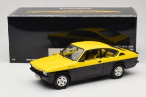 Opel Kadett C GT/E Gul & Sort Minichamps 1:18 180045521 Metal — billede 8 af 8