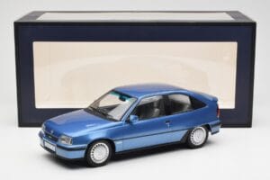 Opel Kadett E GSi Lyseblå Metallic Norev 1:18 183615 Metal — billede 6 af 6