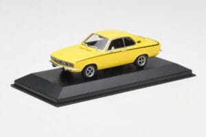 Opel Manta A SR Gul Minichamps 1:43 400045502 Metal — billede 2 af 4