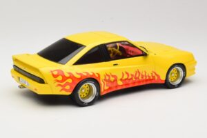 Opel Manta B Mattig Gul med Flamme MCG 1:18 MCG18115 Metal — billede 2 af 6