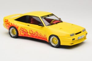 Opel Manta B Mattig Gul med Flamme MCG 1:18 MCG18115 Metal — billede 4 af 6