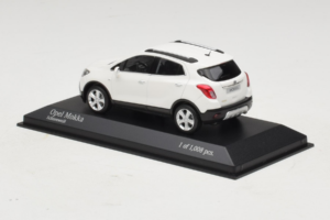 Opel Mokka Hvid Minichamps 1:43 410042100 Metal — billede 3 af 4