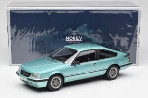 Opel Monza 2.5 E Beryll Grøn Norev 1:18 183643 Metal — billede 6 af 6
