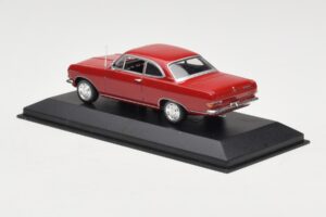 Opel Rekord A Rød Minichamps 1:43 400041004 Metal — billede 3 af 4