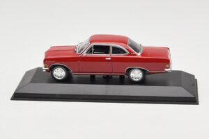 Opel Rekord A Rød Minichamps 1:43 400041004 Metal