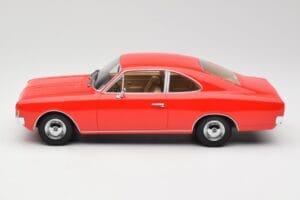Opel Rekord C Coupe Rød Minichamps 1:18 107047020 Resin — billede 3 af 6