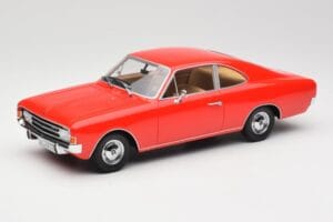 Opel Rekord C Coupe Rød Minichamps 1:18 107047020 Resin