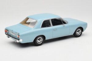 Opel Rekord C Lyseblå Minichamps 1:18 107047002 Metal — billede 2 af 6