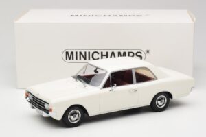 Opel Rekord C Hvid Minichamps 1:18 107047001 Metal — billede 6 af 6