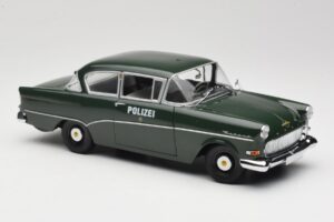 Opel Rekord P1 Polizei Minichamps 1:18 180043290 Metal — billede 6 af 8