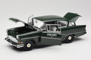 Opel Rekord P1 Polizei Minichamps 1:18 180043290 Metal — billede 2 af 8