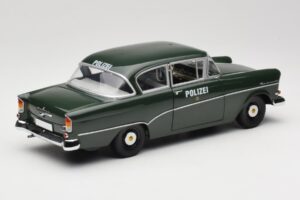Opel Rekord P1 Polizei Minichamps 1:18 180043290 Metal — billede 3 af 8