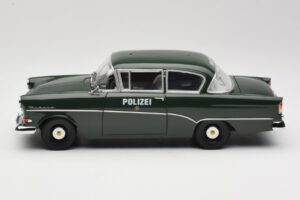 Opel Rekord P1 Polizei Minichamps 1:18 180043290 Metal — billede 4 af 8
