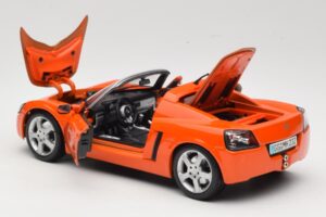 Opel Speedster Orange Maisto 1:18 31615 Metal — billede 5 af 8
