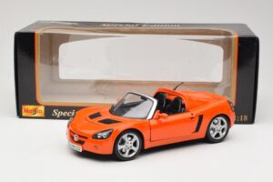 Opel Speedster Orange Maisto 1:18 31615 Metal — billede 8 af 8