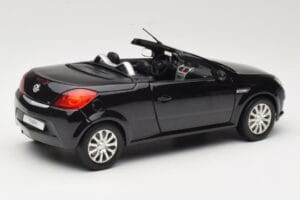Opel Tigra TwinTop B Sort Norev 1:18 183600 Metal — billede 3 af 8