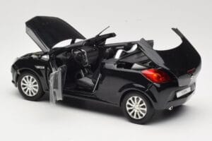 Opel Tigra TwinTop B Sort Norev 1:18 183600 Metal — billede 5 af 8