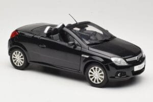 Opel Tigra TwinTop B Sort Norev 1:18 183600 Metal — billede 6 af 8