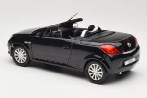 Opel Tigra TwinTop B Sort Norev 1:18 183600 Metal — billede 7 af 8