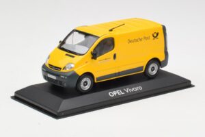 Opel Vivaro A Deutsche Post Minichamps 1:43 430040562 Metal — billede 2 af 4
