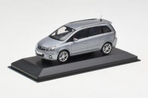 Opel Zafira A OPC Light Blue Metallic Minichamps 1:43 ZAFIRA001 Metal — billede 2 af 4