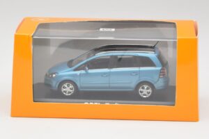 Opel Zafira A Star Blå Minichamps 1:43 B24910027Z Metal — billede 4 af 4