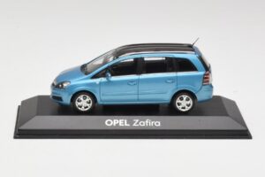 Opel Zafira A Star Blå Minichamps 1:43 B24910027Z Metal