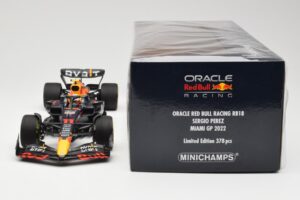 Oracle Red Bull Racing RB18 #11 S. Perez Miami GP 2022 Minichamps 1:18 110220511 Metal — billede 6 af 6