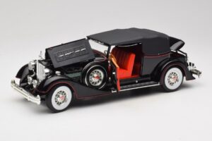 Packard Cabriolet Sort Anson 1:18 30397 Metal — billede 2 af 8