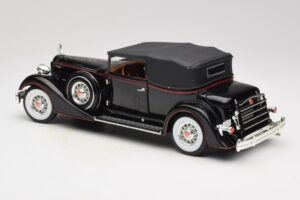 Packard Cabriolet Sort Anson 1:18 30397 Metal — billede 7 af 8