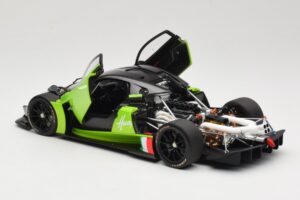 Pagani Huayra R Grøn LCD 1:18 LCD18012-GR Metal — billede 5 af 8