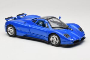 Pagani Zonda C12 Blå Solido 1:18 8172 Metal — billede 6 af 8