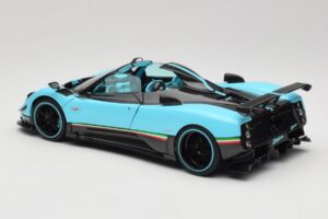 Pagani Zonda Uno Carbon Lyseblå Almost Real 1:18 850630001 Metal — billede 7 af 8