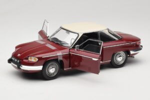 Panhard 24 CT Rød Solido 1:18 1832500 Metal — billede 2 af 8