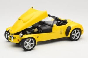 Panoz AIV Roadster Gul AUTOart 1:18 78213 Metal — billede 2 af 8