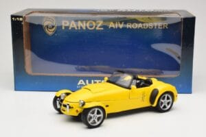 Panoz AIV Roadster Gul AUTOart 1:18 78213 Metal — billede 8 af 8