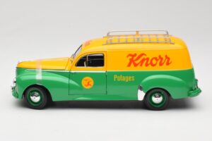 Peugeot 203 Break Tole Knorr Solido 1:18 8426 Metal — billede 4 af 8