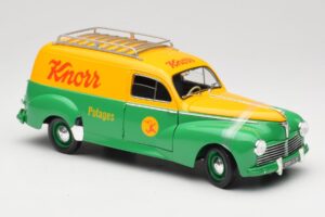 Peugeot 203 Break Tole Knorr Solido 1:18 8426 Metal — billede 6 af 8
