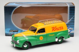 Peugeot 203 Break Tole Knorr Solido 1:18 8426 Metal — billede 8 af 8